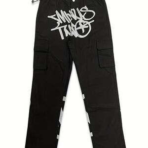 Minus Two Men's Black Cargo Pants
